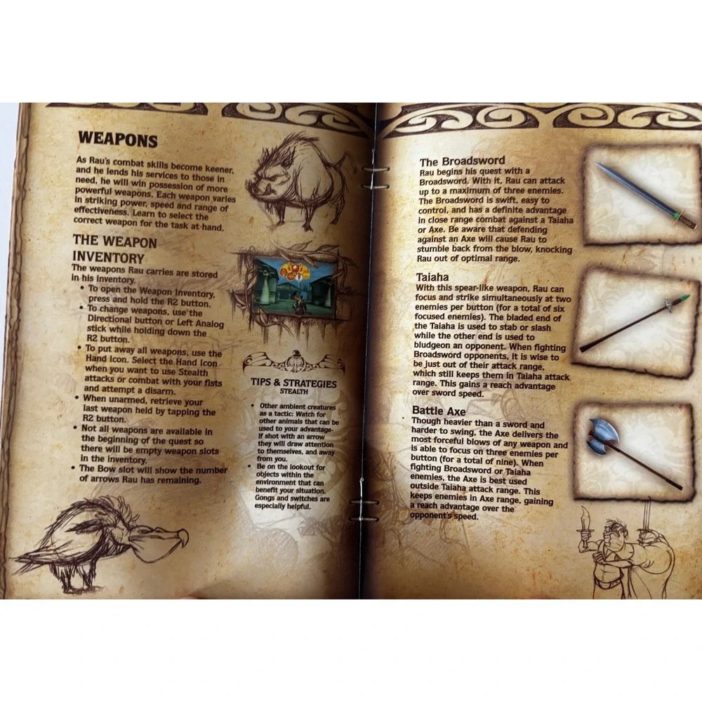 The Mark Of Kri PS2 Black Label Sony PlayStation 2 Game Manual‎ Included 2002